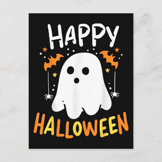 トリックハロウィーン幽霊 エンクロージャーカード (正面)