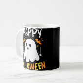 トリックハロウィーン幽霊 コーヒーマグカップ (正面左)