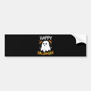 トリックハロウィーン幽霊 バンパーステッカー