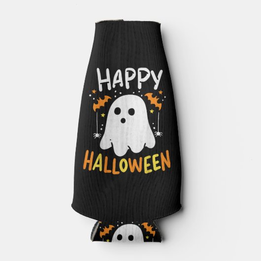 トリックハロウィーン幽霊 ボトルクーラー (正面)