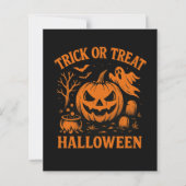 トリックハロウィーン招待状 (正面)