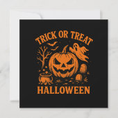 トリックハロウィーン招待状 (正面)