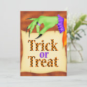 トリックハロウィーン招待状 招待状 (スタンド正面)