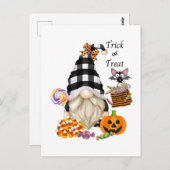トリックハロウィーン格言 ポストカード (正面/裏面)