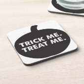 トリックマイトリートマイオア白黒 コースター (左側)