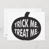 トリックマイトリートミーB/W ポストカード (正面/裏面)