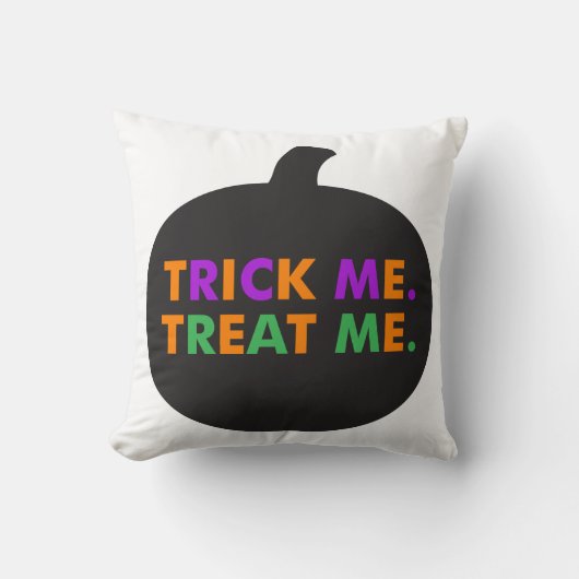 トリックミートリックミー　マルチカラー クッション (正面)