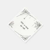 トリックヨーセルフラグジュアリーナプキン – ハロウィーン スタンダードカクテルナプキン (角)