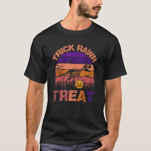 トリックラワートリートヒンドラノレックスヴィンテージハロウィンCo Tシャツ (正面)