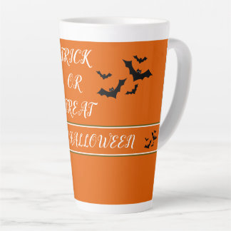 トリック又はトリートハッピーハローウィン カフェラテマグ
