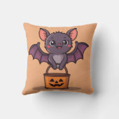 トリック又は治療こうもり クッション (裏面)