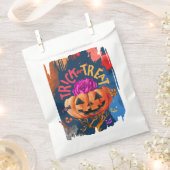 トリック熱狂するまたは治療 フェイバーバッグ (クリップ留めされた状態)