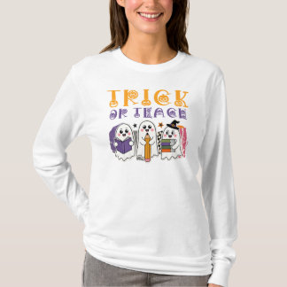 トリック・オア・ティーチ・ゴーストティーチャー Tシャツ
