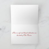 トリック・オア・トリートのクリスマスカード シーズンカード (内部)