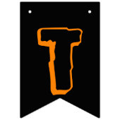 トリック・オア・トリートガト・ネグロ・カラバサ・ナランジャ・ブー バンティングフラッグ (第2の旗)