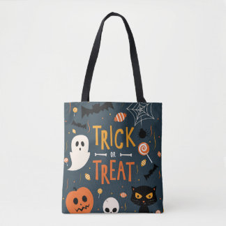 トリック・オア・トリートハロウィン トートバッグ