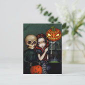 「トリック・オア・トリートメント」はがき シーズンポストカード (スタンド正面)