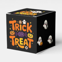 トリック・オア・トリート かわいいおばけのハロウィンパーティーグッズボックス