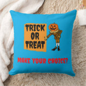 トリック・オア・トリート。どっちにする？ クッション (ブランケット)