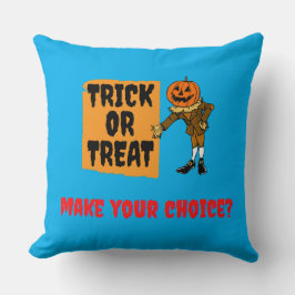 トリック・オア・トリート。どっちにする？ クッション