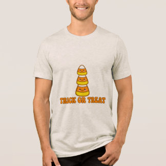 トリック・オア・トリート キャンディコーンTシャツ - かわいいハロウィン トライブレンドＴシャツ