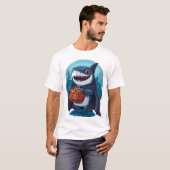 トリック・オア・トリート・シャーク Tシャツ (正面フル)