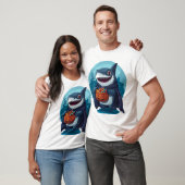 トリック・オア・トリート・シャーク Tシャツ (ユニセックス)