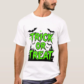 トリック・オア・トリート スプーキー ハロウィン Tシャツ