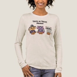 トリック・オア・トリート・ニャ ハロウィン・キャッツ トライブレンドTシャツ