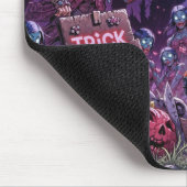 トリック・オア・トリート！ハロウィンのゾンビが脳みそを配ってる！ マウスパッド (コーナー)