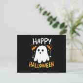 トリック・オア・トリート ハロウィンの幽霊 サンキューカード (スタンド正面)