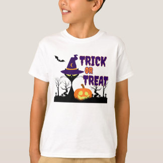 トリック・オア・トリート - ハロウィンの猫 - キッズTシャツ Tシャツ