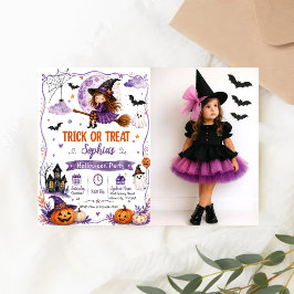 トリック・オア・トリート・ハロウィンパーティー 招待状
