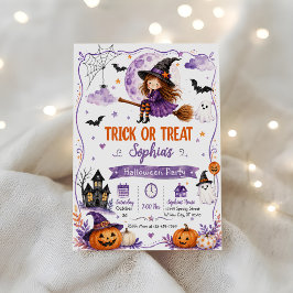 トリック・オア・トリート・ハロウィンパーティー 招待状
