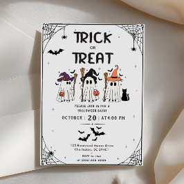 トリック・オア・トリート ハロウィンパーティー 招待状