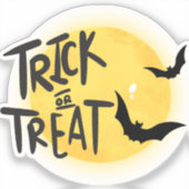 トリック・オア・トリート ハロウィン シール (正面)