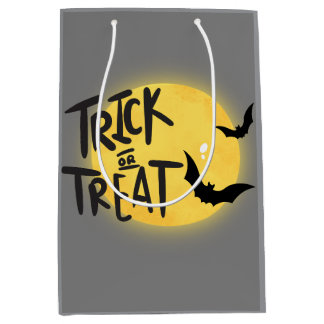 トリック・オア・トリート ハロウィン ミディアムペーパーバッグ