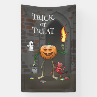 トリック・オア・トリート ハロウィン 横断幕
