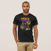 トリック・オア・トリート ハロウィン Tシャツ (正面フル)