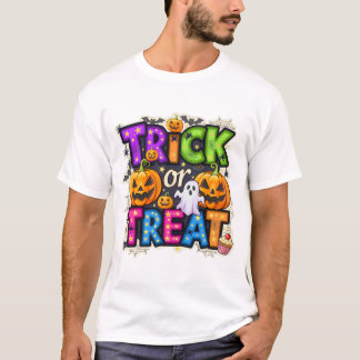 トリック・オア・トリート ハロウィンTシャツ Tシャツ