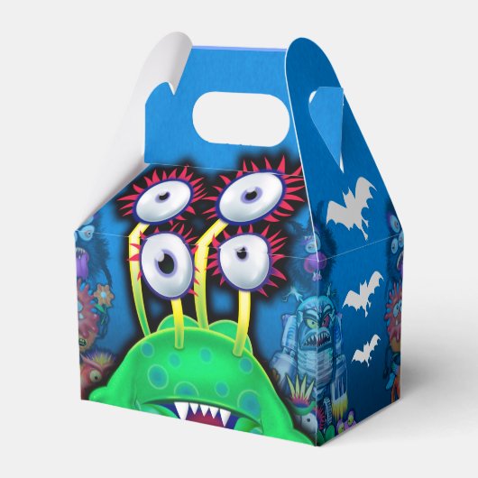 トリック·オア·トリート·ハロウィーン·モンスターのお気に入りボックス·ボグウンプ フェイバーボックス (裏面サイド)