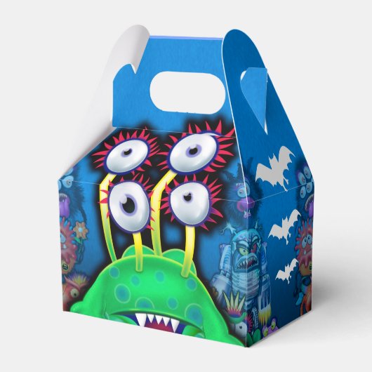 トリック·オア·トリート·ハロウィーン·モンスターのお気に入りボックス·ボグウンプ フェイバーボックス (正面サイド)