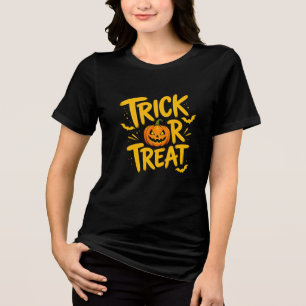 トリック・オア・トリート・パンプキン・ハロウィングラフィックTシャツ トライブレンドＴシャツ
