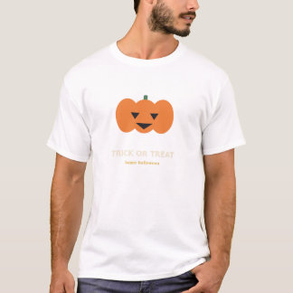 トリック・オア・トリート・パンプキン・ハロウィンTシャツ Tシャツ
