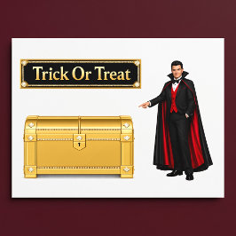 トリック・オア・トリート・ヴァンパイア・ハロウィン ウィンドウサイン