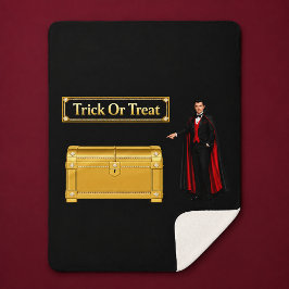 トリック・オア・トリート・ヴァンパイア・ハロウィン シェルパブランケット