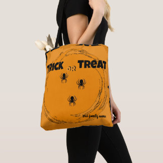 トリック・オア・トリート, 名前, ハロウィン オレンジ トートバッグ