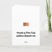 トリック・オア・トリート-挨拶状 カード (裏面)