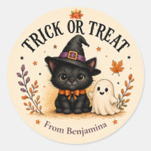 トリック・オア・トリート 黒猫と幽霊のハロウィン