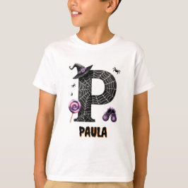 トリック・オア・トリート P モノグラム Tシャツ